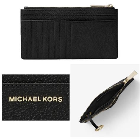 michael kors 32s8gf6d7l-187 large leather card case soft|Large Leather Card Case .